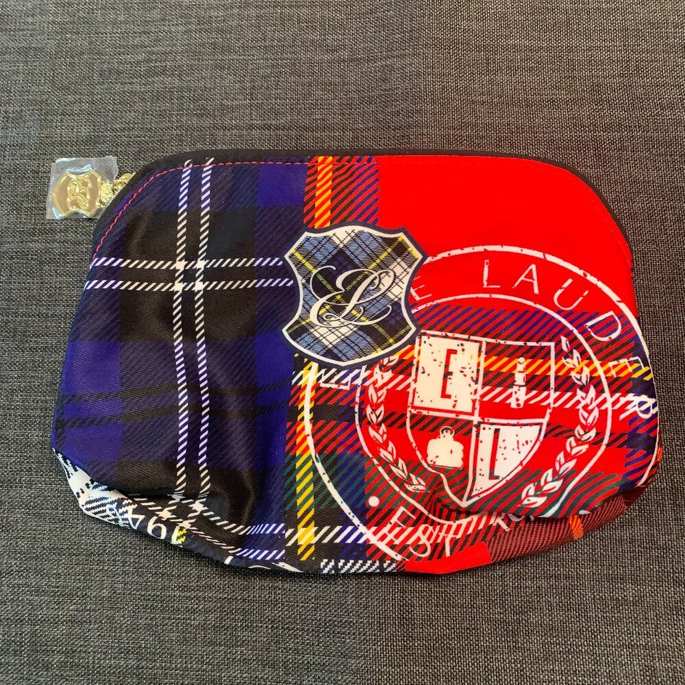 Estee Lauder Zippered Cosmetics Make Up Travel Bag